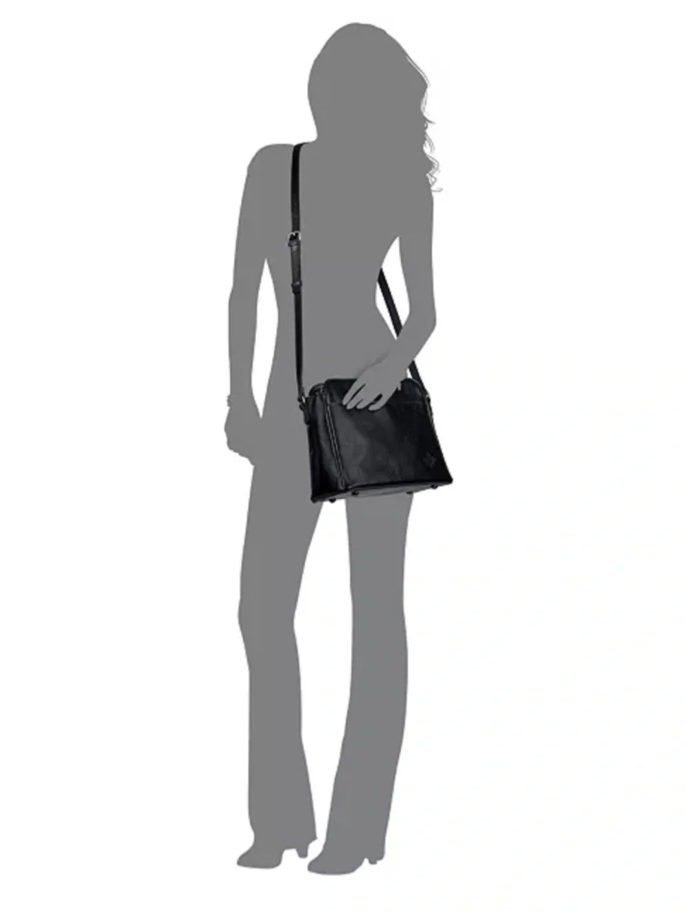 Patricia Nash Ithaca Small Leather Crossbody Bag
